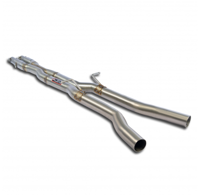 Tubos Centrales Derecho-Izquierdo (Reemplaza Escape Central Oem ) - Vw Passat 4-Motion (Berlina + Variant) 4.0i W8 (275 Hp)