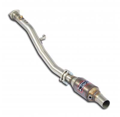 Downpipe Izquierdo + Convertidor Catalizador Metalico - Audi A4 S4 Quattro (Sedan + Avant + Cabrio) 4.2i V8 (344 Cv) '03 -> '04