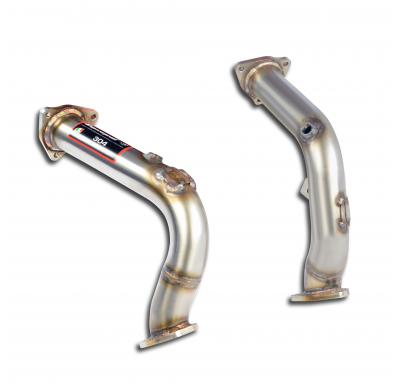 Downpipe Kit Derecho-Izquierdo (Reemplaza Catalizador Oem) - Audi A7 Sportback Quattro 3.0 Tfsi V6 (300 Cv) '11 -> '12 Superspri