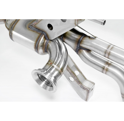Rear exhaust "Racing" Right - Left 4 exits(Deletes the stock, secondary catalytics - fits to the stock endpipes)-14,0 Kg Sistema