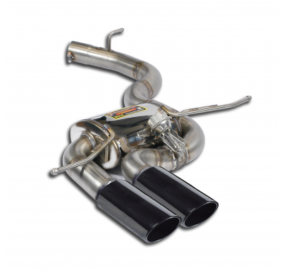 Escape Trasero 90x70 "Negro" Con Valvula - Audi Rs3 8p Sportback Quattro 2.5 Tfsi (340 Cv) 2011 -> (ø80mm ) (With Valve) Sup