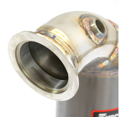 Tubo de escape descendente + catalizador metálico (elimina el filtro de partículas de gasolina) Sistema 100% de acero inoxidable