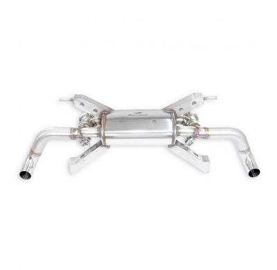 Rear exhaust con válvulas Right - Left (Deletes the stock, secondary catalytics - fits to the stock endpipes)-14,0 Kg Sistema 10