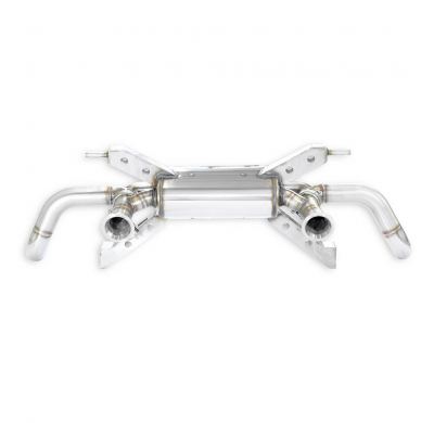 Rear exhaust con válvulas Right - Left (Deletes the stock, secondary catalytics - fits to the stock endpipes)-14,0 Kg Sistema 10