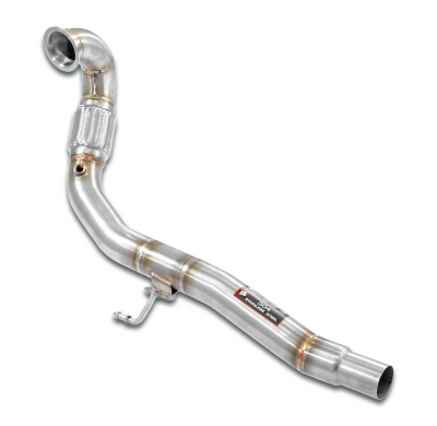 Turbo downpipe kit (Reemplaza catalizador OEM) Sistema 100% de acero inoxidable VW TIGUAN Allspace 2.0 TSI (USA model - 186 Hp)