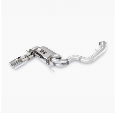 Silencioso trasero oval 150x105 100% Stainless steel Oversize Ø76mm catback system with E.E.C. homologation AUDI RS Q3 2.5 TFSI
