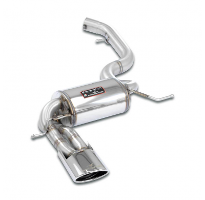 Silencioso trasero oval 150x105 100% Stainless steel Oversize Ø76mm catback system with E.E.C. homologation AUDI RS Q3 2.5 TFSI
