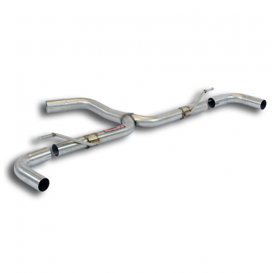 Tubo Trasero "Y-Pipe" Derecho-Izquierdo (Anula Silencioso) - Vw Golf Vii Gtd 2.0 (184 Cv) 2013 ->  (Generador De Sonido) Supersp