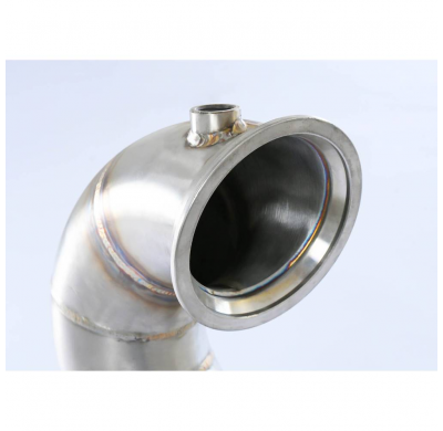 Kit de tubo de bajada del turbo (sustitución del catalizador) Sistema 100% de acero inoxidable, sobredimensionado Ø76 mm - Elimi