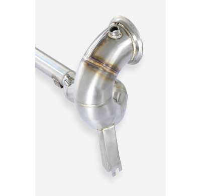 Kit de tubo de bajada del turbo (sustitución del catalizador) Sistema 100% de acero inoxidable, sobredimensionado Ø76 mm - Elimi