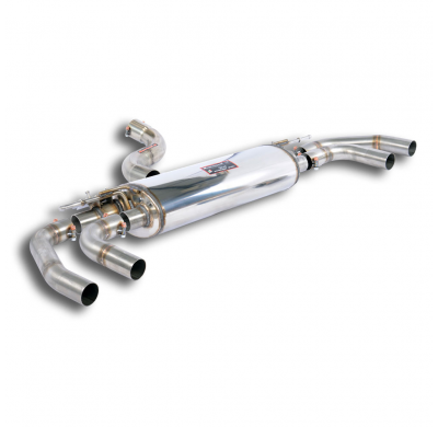 Escape Trasero Derecho-Izquierdo Con Válvulas   - Audi Tts Mk3 2.0 Tfsi Quattro (310 Cv) 2015 -> (With Valve) Supersprint