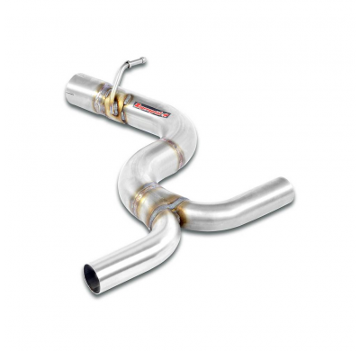 Kit tubos de conexión"Y" Sistema "Cat.-back" con salida izquierda y derecha, para difusor OEM (el difusor OEM debe recortarse pa