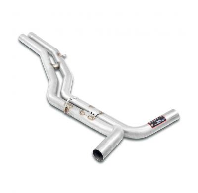Tubo central "H-Pipe" Sistema "Cat.-back" 100% de acero inoxidable - Solo kit completo AUDI S6 Quattro (Sedan) 2.9 TFSI V6 (450