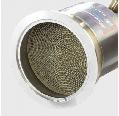 Downpipe izquierdo con catalizador metalico(Left Hand Drive / Right Hand Drive) Tubo de escape descendente + convertidor catalít