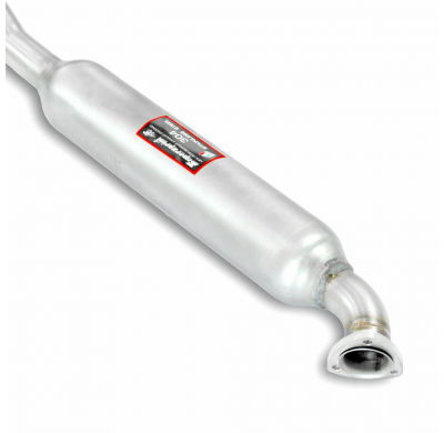Silencioso central Sistema 100% de acero inoxidable, sobredimensionado Ø50 mm BMW E21 (M10 Engine - 4 cyl.) for Race spec / Larg