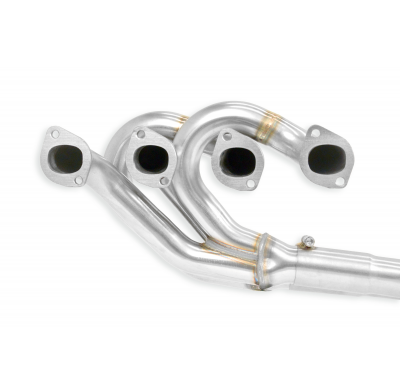 Colectores (conducción a la izquierda) Puertos de escape ovalados Sistema 100% de acero inoxidable BMW 2000 (Touring) '71 -> '73