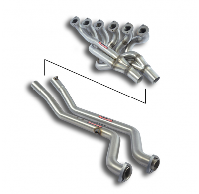 Colectores 100% Acero Inox (Volante a La Izquierda) - Alpina B6 (E21) 2.8i ' 79 -> ' 83 Supersprint