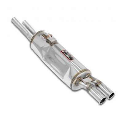 Silencioso trasero OO54 Sistema de escape deportivo 2 x Ø50 mm - Solo kit completo BMW E28 M5 (S38 Motor - 255 CV) 06/ '87  -> 1