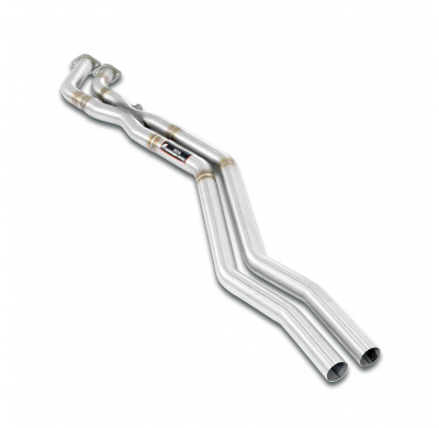 Tubo frontal en forma de "X" Sistema 100% Acero Inox, 2 x Ø45mm Solo sistema completo Hartge E30 H23 (M20 engine) Front "X-Pipe"