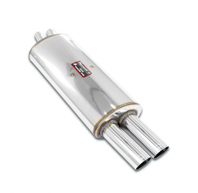 Silencioso trasero OO70 Sistema completo 100% Acero Inox 2 x Ø45mm BMW E30 325i / 325ix (Sedan - Coupè -Touring - Cabrio) '85  -