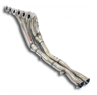 Colectores + "X-Pipe" (Volante a La Izquierda) Acero Inox Para Catalizador Oem  - Alpina Z1 Roadster 2.7i (200 Cv) '90 -> '91 Su