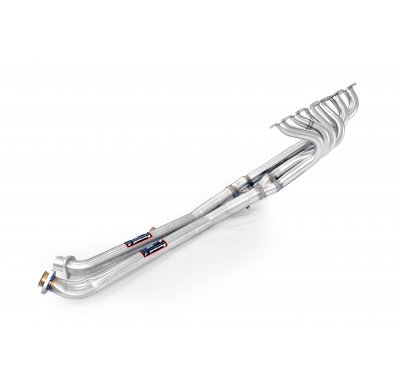 Colectores 100% Acero Inox (Volante a la izquierda) ALTERNATIVA: - Sistema 100% de acero inoxidable, 2 x Ø50 mm - Solo kit compl
