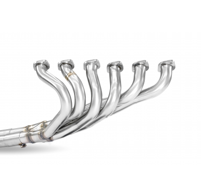 Colectores 100% Acero Inox (Volante a la izquierda) ALTERNATIVA: - Sistema 100% de acero inoxidable, 2 x Ø50 mm - Solo kit compl