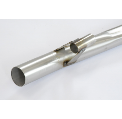 Tubo central + escape trasero 90x70 Sistema "Cat.-back" BMW E30 318is (Motor M42) '89 -> '91 Centre-pipe + Rear exhaust 90x70 SI