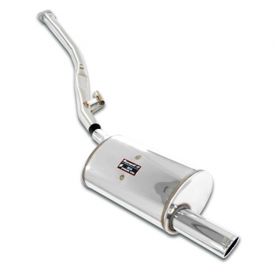 Tubo central + escape trasero 90x70 Sistema "Cat.-back" BMW E30 318is (Motor M42) '89 -> '91 Centre-pipe + Rear exhaust 90x70 SI