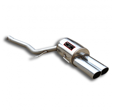 Escape Trasero Derecho 90x85 - Bmw E31 840i V8 (M60) '93 -> 10/'94 Supersprint