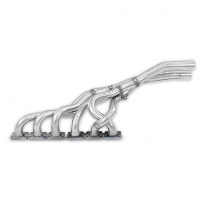 Colectores Acero Inox (Volante a la izquierda) para catalizador OEM Colector de acero inoxidable. Kit completo solamente. BMW E3