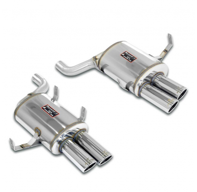 Rear muffler packageWith E.E.C. homologation Paquetes de rendimiento BMW E39 M5 5.0 V8  '98 -> '04 (Headers System - Touring) Re
