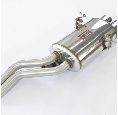 Silencioso trasero 100x75 ALTERNATIVA:Sistema "Cat.-Back" - Full kit only BMW E46 320i (2.2i) (Sedan - Touring)  ' 01 -> Silenci