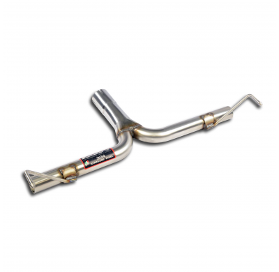 Tubo trasero Derecho-Izquierdo (Anula silencioso) Kit de silenciador trasero - Solo kit completo ALFA ROMEO GIULIETTA QV 1750 TB