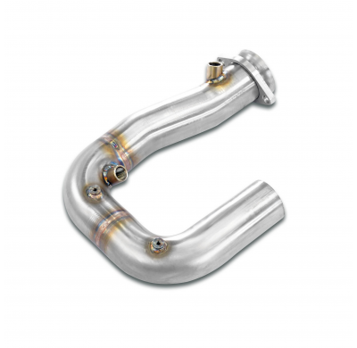 Tubo anterior  Sistema 100% de acero inoxidable para colectores OEM, sobredimensionado Ø65 mm LOTUS EXIGE S Final Edition (260 C