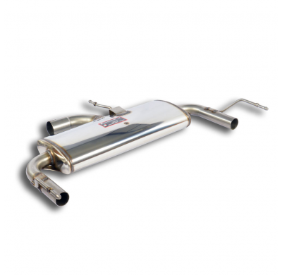 Silencioso trasero "Sport" Silenciador trasero 100% acero inoxidable para difusor OEM - Para los modelos con escape de salida ún