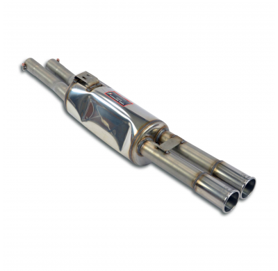 Silencioso trasero OO70 Sistema de escape doble "Racing", 2 x Ø60 mm - Solo kit completo BMW E28 525i (M30) 6/ 81 -> '87 (Modelo