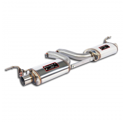 Silencioso trasero Derecho-Izquierdo "Racing - Twin Canister" ALTERNATIVA:Silencioso trasero "Racing" 100% Acero Inox para silen