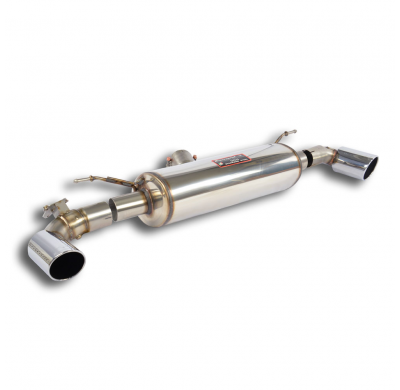 Silencioso trasero Derecho-Izquierdo O100 con válvula  Sistema "Cat.-Back" 100% de acero inoxidable con válvula BMW F22 LCI M240