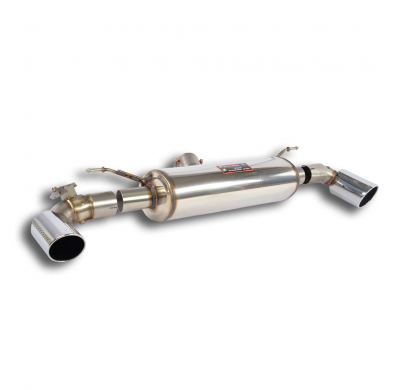 Silencioso trasero Derecho-Izquierdo O100 con válvula   Sistema Cat-back 100% Acero Inox con valvula Solo sistema completo BMW F