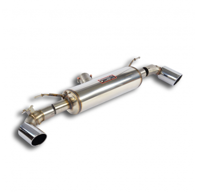 Silencioso trasero Derecho-Izquierdo O100 con válvula  Sistema de escape trasero "Cat-back" derecho-izquierdo, con válvula - Par