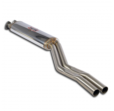 Silencioso delantero Sistema 100% Acero Inox 2 x Ø50mm Solo sistema completo BMW E30 333i (Sedan -Motor M30 ) '85 -> '87 Silenci