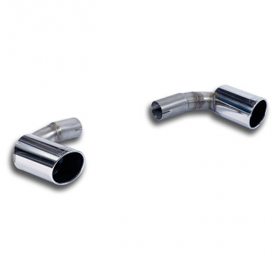 Colas de escape Derecha-Izquierda O100 ALTERNATIVA:Sistema 100% Acero Inox salida Derecha-Izquierda para difusor M135i / M140i S