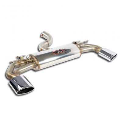 Rear exhaust con válvulas right - left 145x95 Escape central + silenciador trasero derecho-izquierdo AUDI RS3 8V Sedan QUATTRO 2