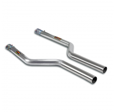 Kit tubo anterior derecho -izquierdo (Substitucion catalizador ) Sistema 100% Acero Inox, 2 x Ø63,5mm -> 2 x Ø60mm - Solo sistem