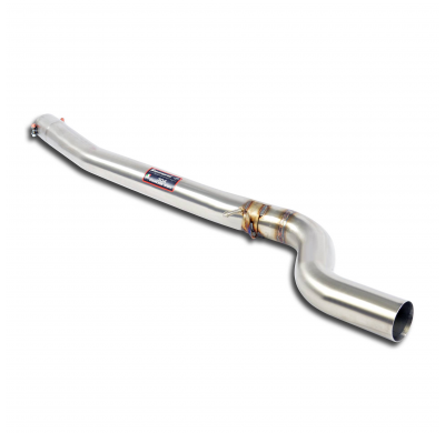 Tubo central Sistema de escape completo "Cat.-back" 100% de acero inoxidable para el silenciador trasero estándar - Solo kit com