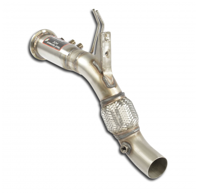 Downpipe(Subsituye filtro antiparticula) Tubo de bajada 100% acero inoxidable  Downpipe(Subsituye filtro antiparticula) SIN HOMO