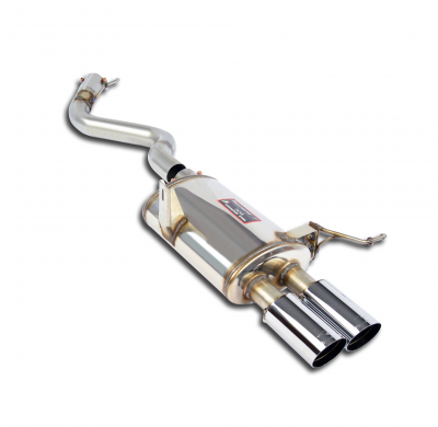 Silencioso trasero izquierdo "Racing" OO80 Sistema 100% de acero inoxidable BMW E92 Coupè M3 GT4 4.0 V8 2009 "Headers-Back Syste