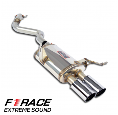 Silencioso trasero izquierdo "F1 Race LIGHTWEIGHT" OO80 Carreras BMW E92 Coupè M3 GT4 4.0 V8 2009 "Headers-Back System" Silencio
