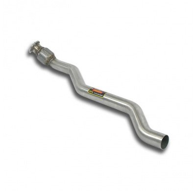 Front pipe(Replaces OEM front muffler) Sistema 100% Acero Inox, Oversize Ø80mm -> Ø65mm PORSCHE MACAN 2.0 TFSI (237 CV - 252 CV)